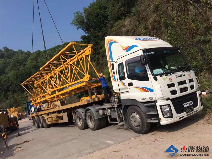 四川吊機平臺運輸到香港物流；大件貨物運輸到香港；大型貨物運輸到香港