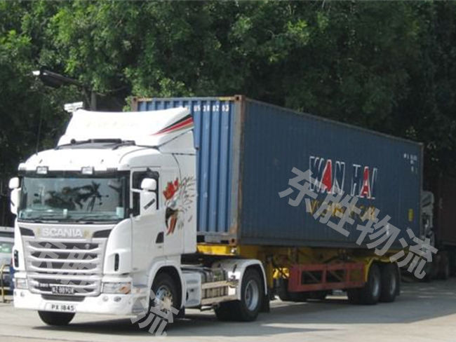 運輸行業里的杠把子--拖車/拖柜運輸！中港物流,中港專線,中港拖車運輸,深圳到香港物流-深圳東勝物流公司,中港專線物流