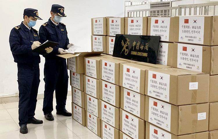 口罩出口香港，防護(hù)用品出口香港物流商檢圖